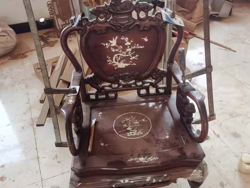 桥西老旧红木家具翻新方法