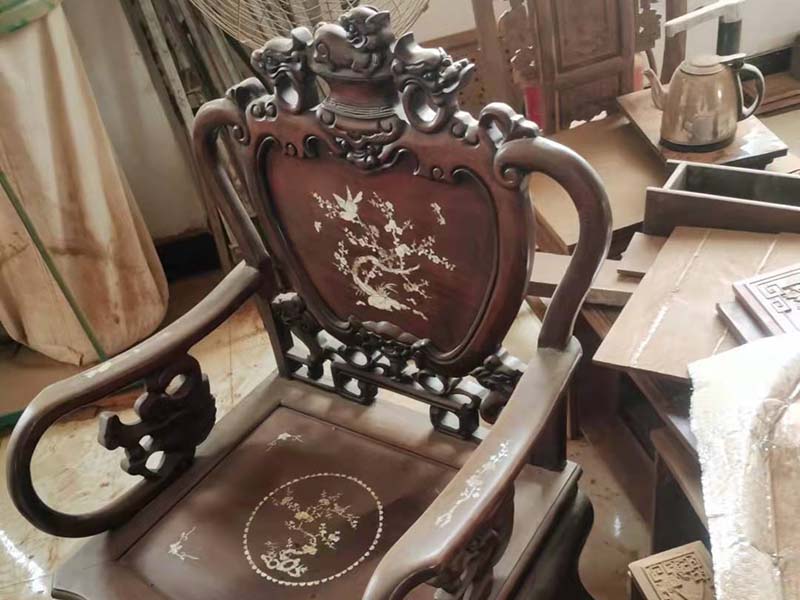 桥西旧红木家具维修